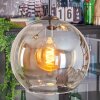 Koyoto Suspension, Boule lumineuse, Suspension grappe Ambre, Clair, 3 lumières