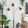 Cando Lampadaire Noir, 3 lumières