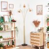 Lindberg Lampadaire Laiton, Noir, 3 lumières