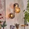 Ripoll Boule lumineuse, Applique murale Ambre, Fumé, 3 lumières