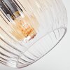 Koyoto Plafonnier, Boule lumineuse Ambre, Clair, 7 lumières