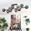 Ripoll Plafonnier, Boule lumineuse Bleu, Vert, Cuivré, 10 lumières