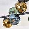 Ripoll Plafonnier, Boule lumineuse Bleu, Or, Vert, 10 lumières