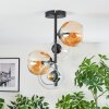 Koyoto Plafonnier, Boule lumineuse Ambre, Clair, 4 lumières