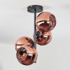 Koyoto Plafonnier, Boule lumineuse Cuivré, 4 lumières