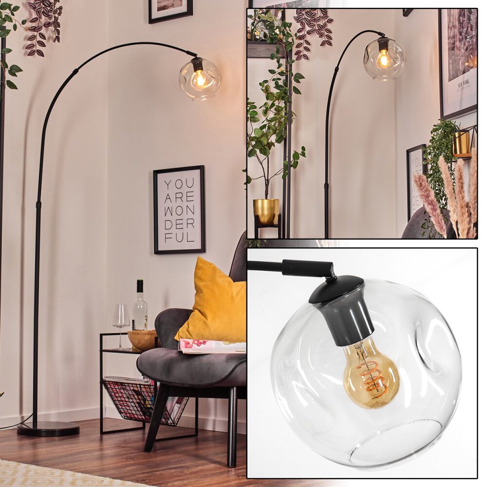 Ripoll Lampadaire Noir, 1 lumière main product photo