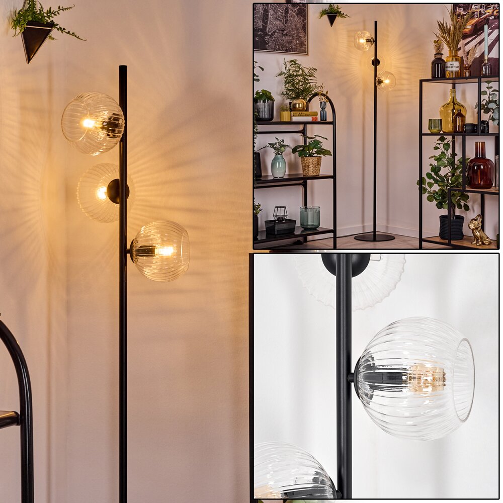 Koyoto Lampadaire 31 cm Clair, 3 lumières main product photo