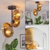Koyoto Plafonnier, Boule lumineuse Or, Clair, 4 lumières