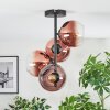 Koyoto Plafonnier, Boule lumineuse Clair, Cuivré, 4 lumières