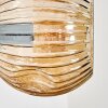 Ripoll Boule lumineuse, Applique murale Ambre, Fumé, 3 lumières