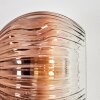 Ripoll Boule lumineuse, Applique murale Chrome, Or, Clair, Cuivré, Fumé, 3 lumières