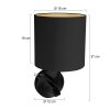 Noor Applique murale Luminaires Steinhauer LED, 2 lumières