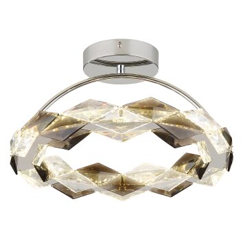 Karilion Plafonnier Luminaires Globo Lighting LED Chrome, 1 lumière