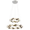 Karilion Suspension Luminaires Globo Lighting LED Chrome, 1 lumière