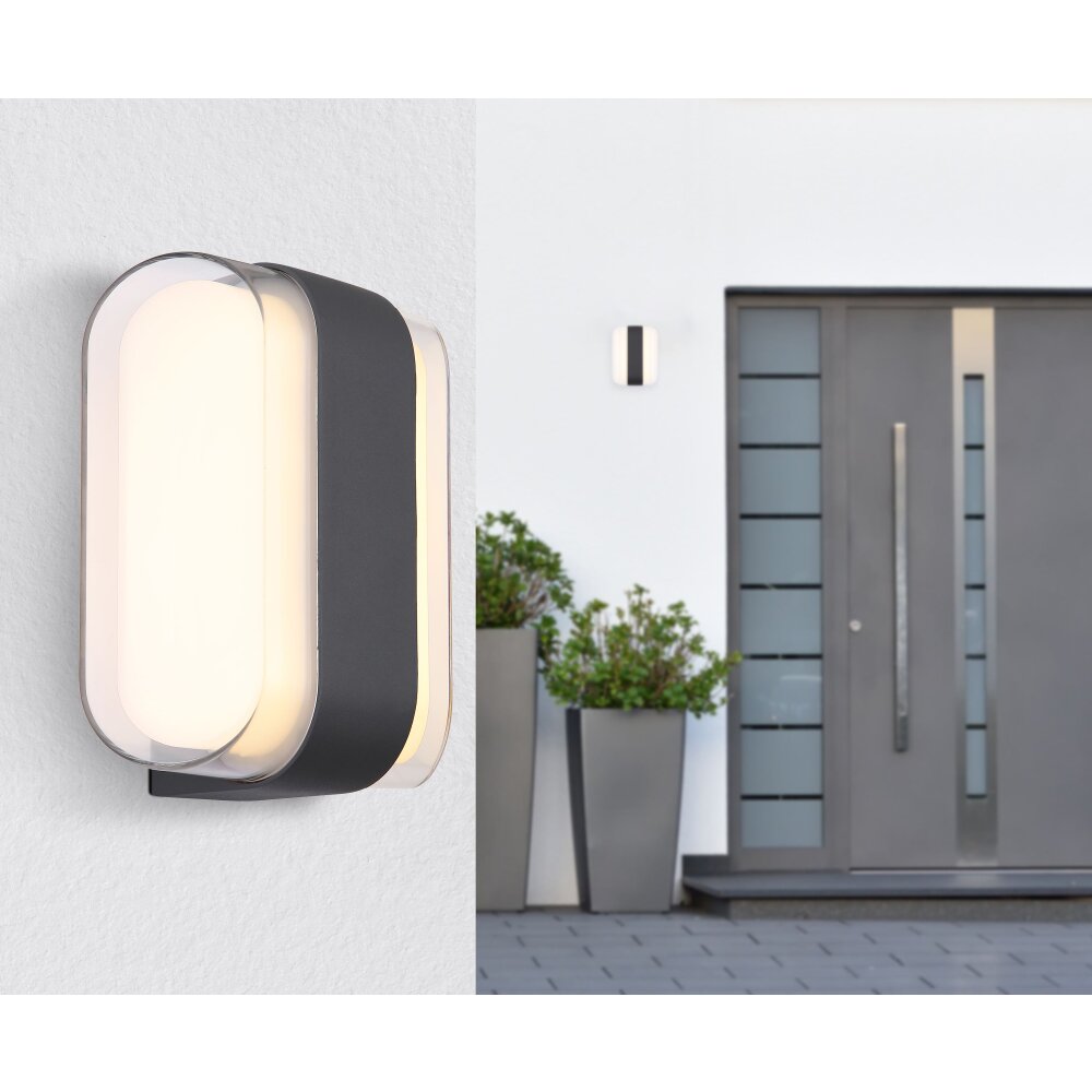 Plixon Lampe murale d´extérieur Luminaires Globo Lighting LED Anthracite, 1 lumière main product photo