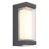 Plixon Lampe murale d´extérieur Luminaires Globo Lighting LED Anthracite, 1 lumière