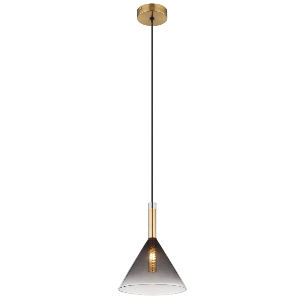 Elisabeth Suspension Luminaires Globo Lighting Laiton, 1 lumière main product photo