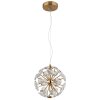 Virina Suspension Luminaires Globo Lighting LED Or, 1 lumière