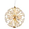 Virina Suspension Luminaires Globo Lighting LED Or, 1 lumière
