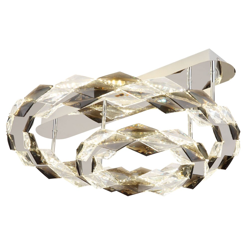 Karilion Plafonnier Luminaires Globo Lighting LED Clair, Fumé, 1 lumière main product photo