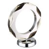 Karilion Lampe à poser Luminaires Globo Lighting LED Chrome, 1 lumière