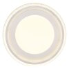 Sharper Plafonnier Luminaires Globo Lighting LED Blanc, 1 lumière