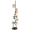 Tuberius Lampadaire Luminaires Globo Lighting LED Noir, 9 lumières
