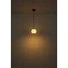 Avila Lampe à poser Luminaires Globo Lighting LED Chrome, Noir, 1 lumière, Télécommandes