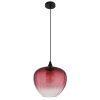 Sander Suspension Luminaires Globo Lighting Noir, 1 lumière