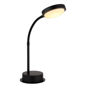 Pegasi Lampe à poser Luminaires Globo Lighting LED Noir, 1 lumière