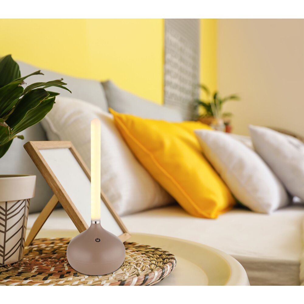 Turner Lampe à poser Luminaires Globo Lighting LED Champagne, 1 lumière main product photo