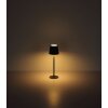 Vannie Lampe à poser Luminaires Globo Lighting LED Chrome, Noir, 1 lumière