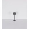 Vannie Lampe à poser Luminaires Globo Lighting LED Chrome, Noir, 1 lumière