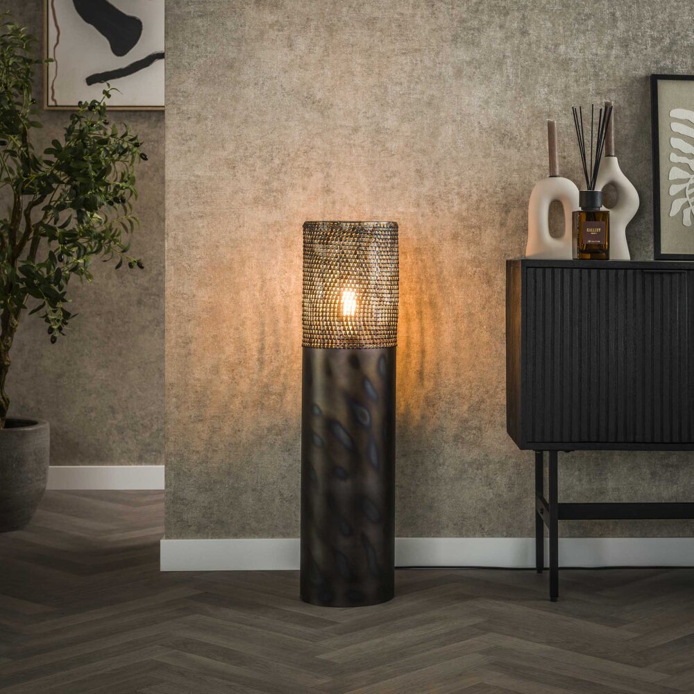 Umaro Lampadaire Brun, Noir, 1 lumière main product photo