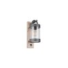 Sambesi Applique murale Luminaires Trio Bois clair, 1 lumière, Détecteur de mouvement