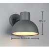 ELBE Applique murale Luminaires Trio Anthracite, 1 lumière