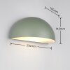 MAAS Applique murale Luminaires Trio Vert, 1 lumière