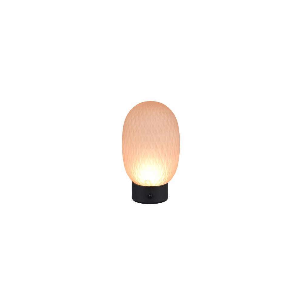 Facette Lampe à poser Luminaires Trio LED Brun, Or, 1 lumière main product photo
