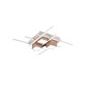 Roger Plafonnier Luminaires Trio LED Brun, 1 lumière, Télécommandes