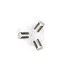 Gillan Spot de plafond Luminaires Trio Nickel mat, 3 lumières