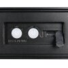 SILVES Applique murale Luminaires Reality LED Noir, 1 lumière, Détecteur de mouvement