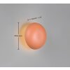 Davey Applique murale Luminaires Reality LED Orange, 1 lumière