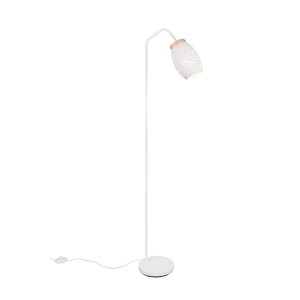 Bidar Lampadaire Luminaires Reality Blanc, 1 lumière main product photo