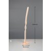 Ginko Lampadaire Luminaires Reality LED Beige, 1 lumière