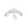 Bidar Plafonnier Luminaires Reality Blanc, 3 lumières