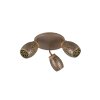 Bidar Plafonnier Luminaires Reality Brun, 3 lumières