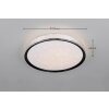 Varda Plafonnier Luminaires Reality LED Noir, 1 lumière, Télécommandes