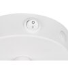 und Spot de plafond, Applique murale / Plafonnier, Spot mural Luminaires Reality Blanc, 1 lumière