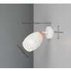 und Spot de plafond, Applique murale / Plafonnier, Spot mural Luminaires Reality Blanc, 1 lumière