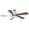 Modesto Ventilateur de plafond lumineux Luminaires Globo Lighting LED Gris, 1 lumière, Télécommandes